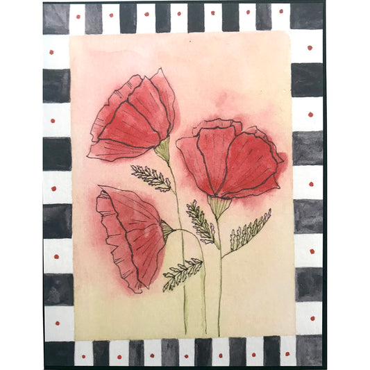 Greeting Card (Poppies)