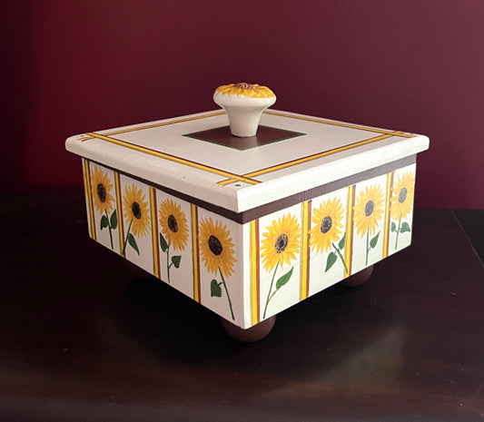 Sunflower Decorative Box