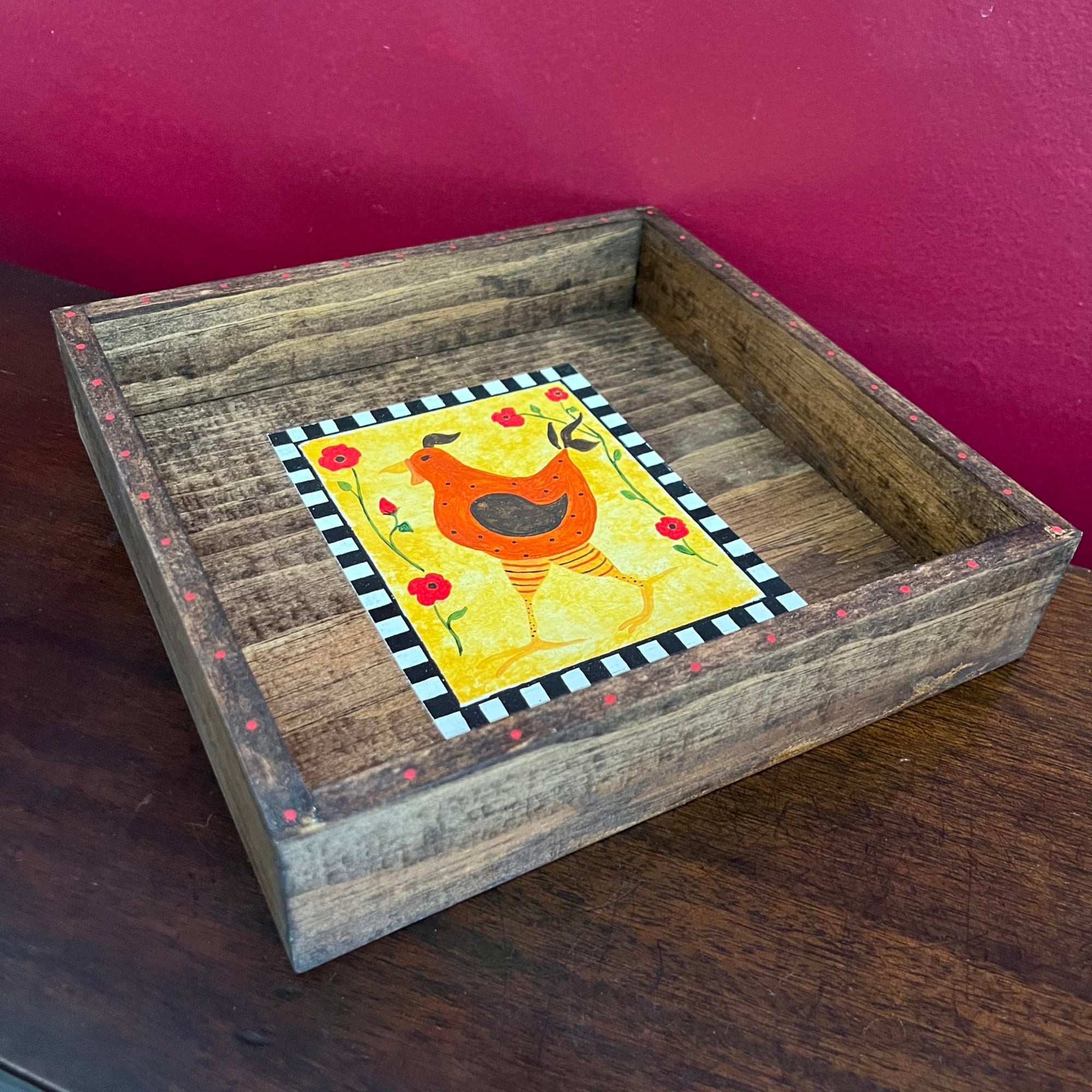 Wooden Table Box | Woodland Hills Studio